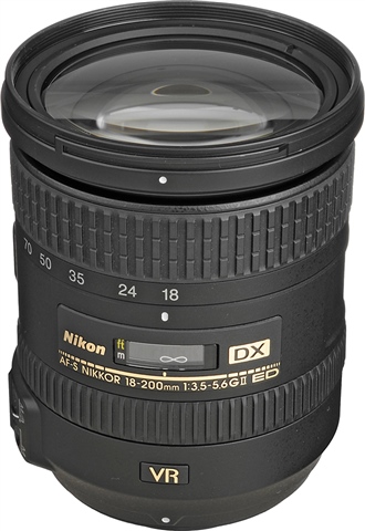 Nikon AF-S DX VR Nikkor 18-200mm 3.5-5.6 - CeX (UK): - Buy, Sell